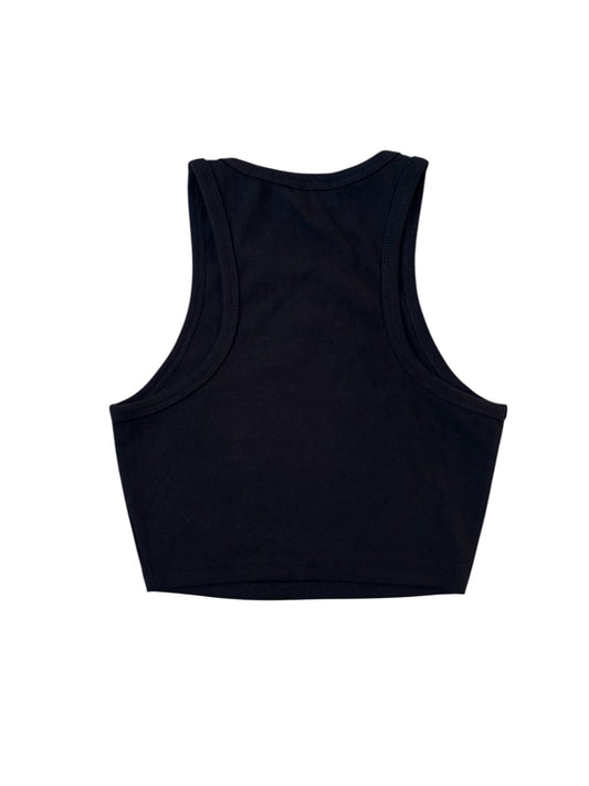Crescent Bat Crop Tank Top