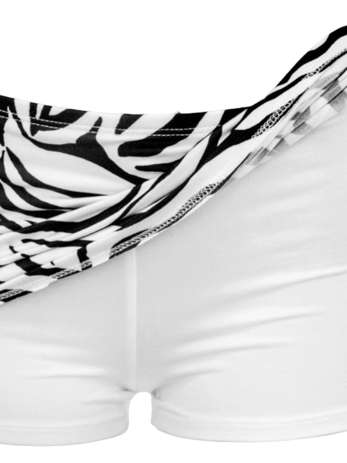 Zebra Mini Skirt