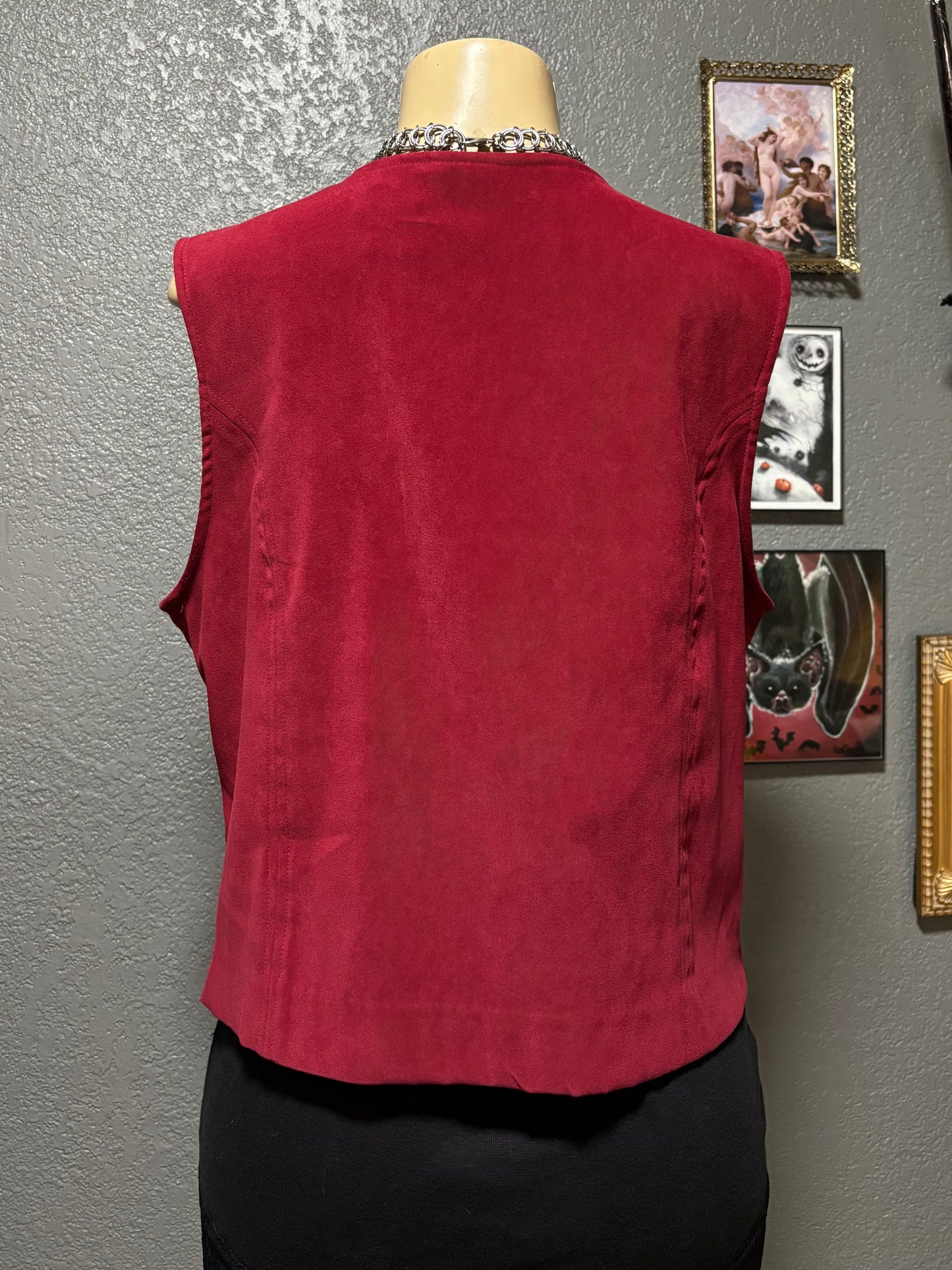 Suede Vest 1X