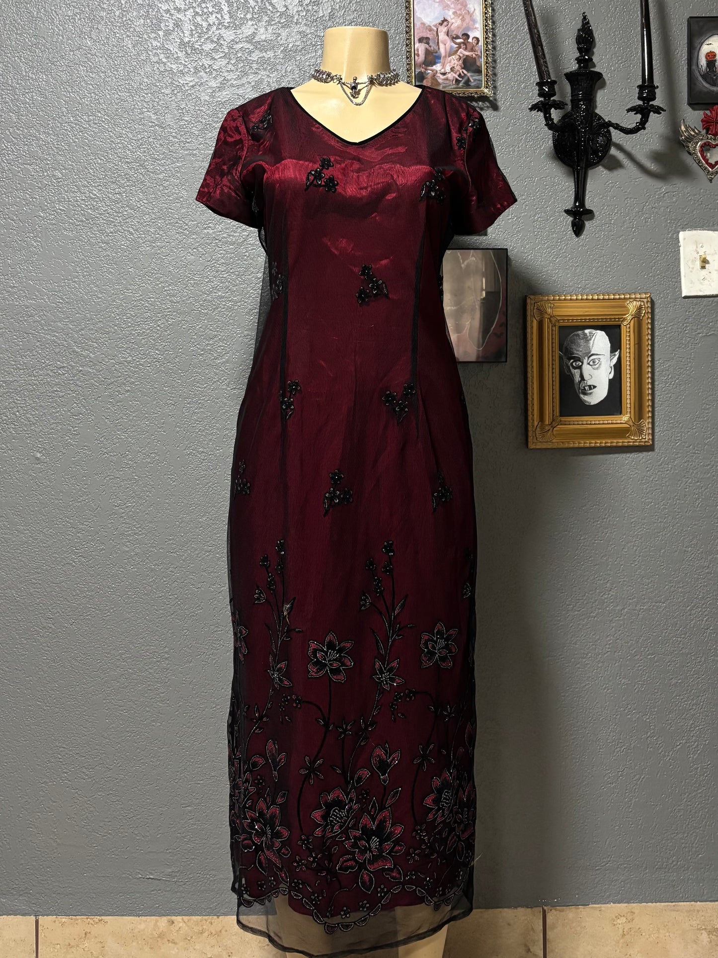 90s Virgo Petite Dress M