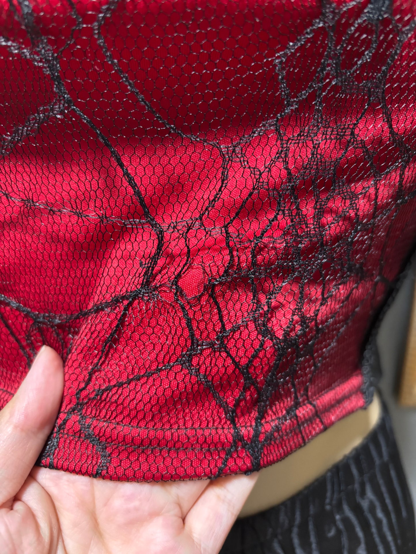 Gothic Spider Web Top M