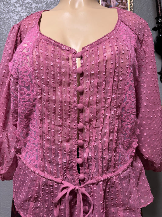Mauve Blouse S