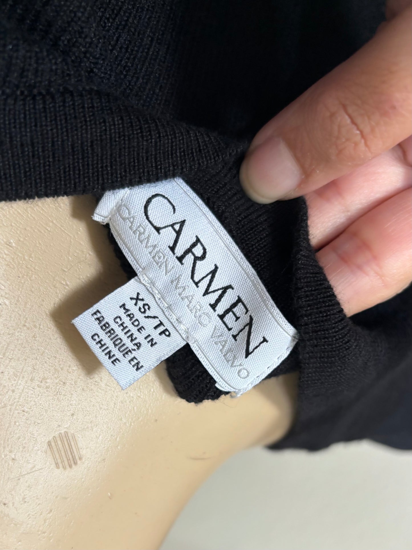 Carmen Black Top