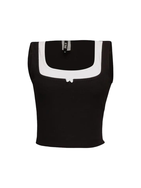 Fatal Contrast Tank Top