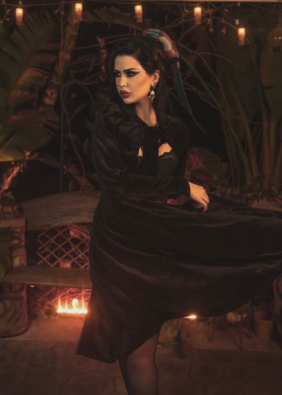Morticia Duster 3XL