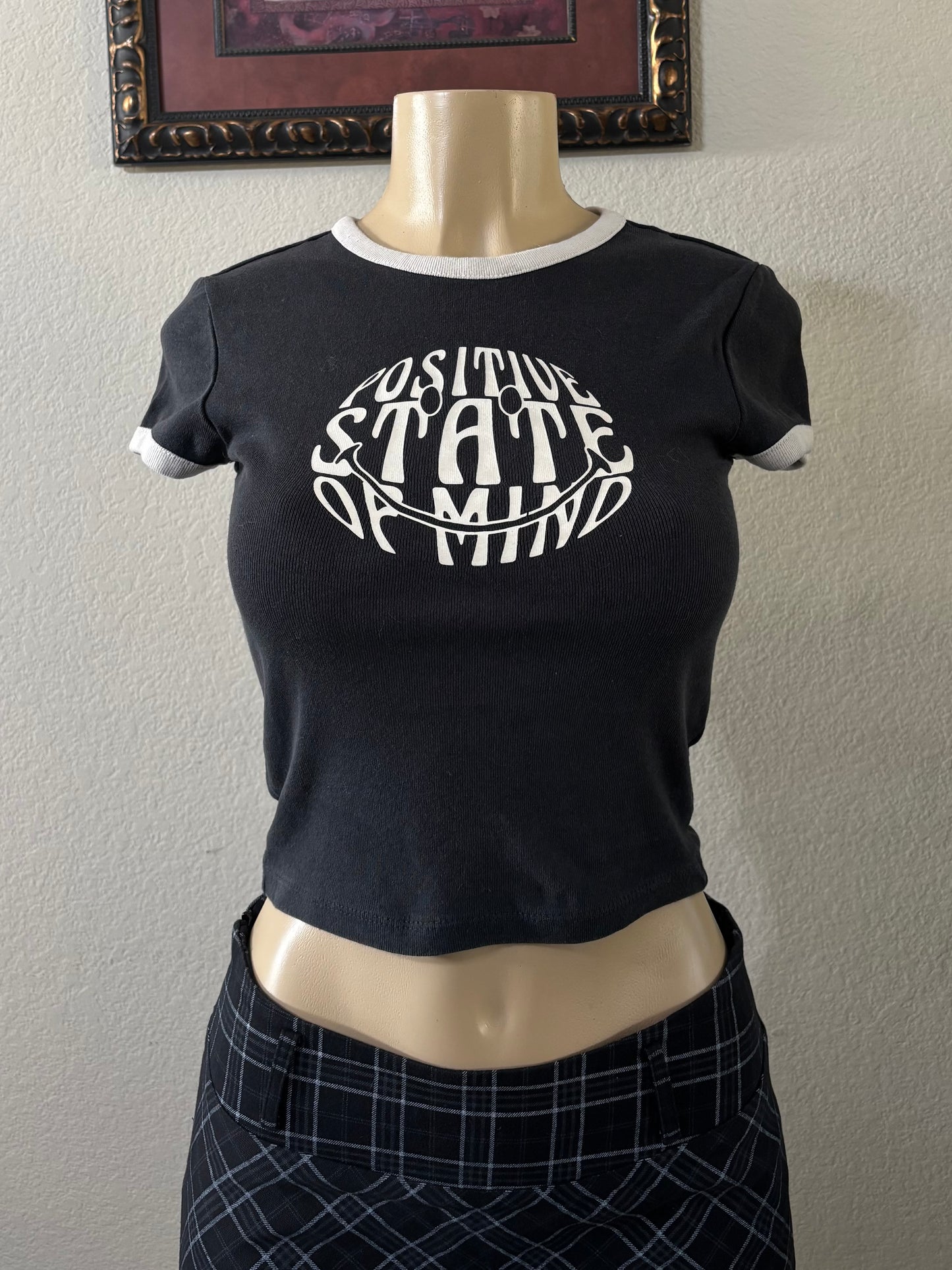 State of Mind Baby Tee XS