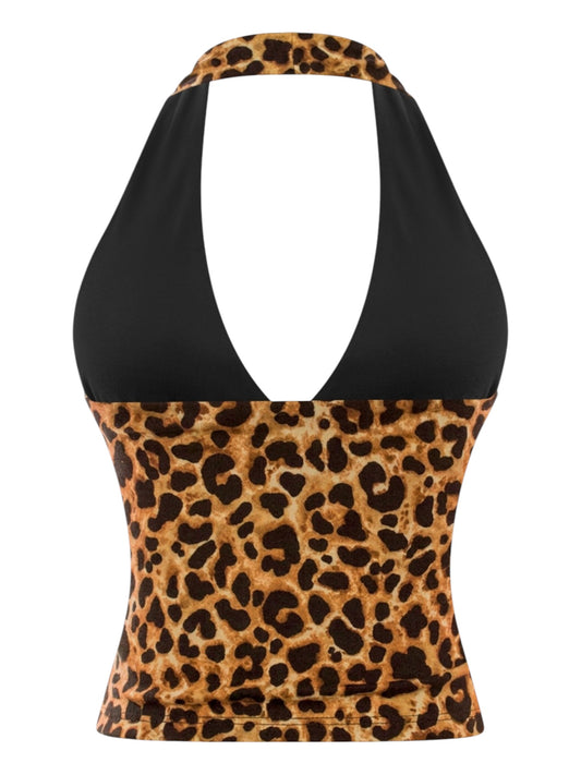 Leopard Halter