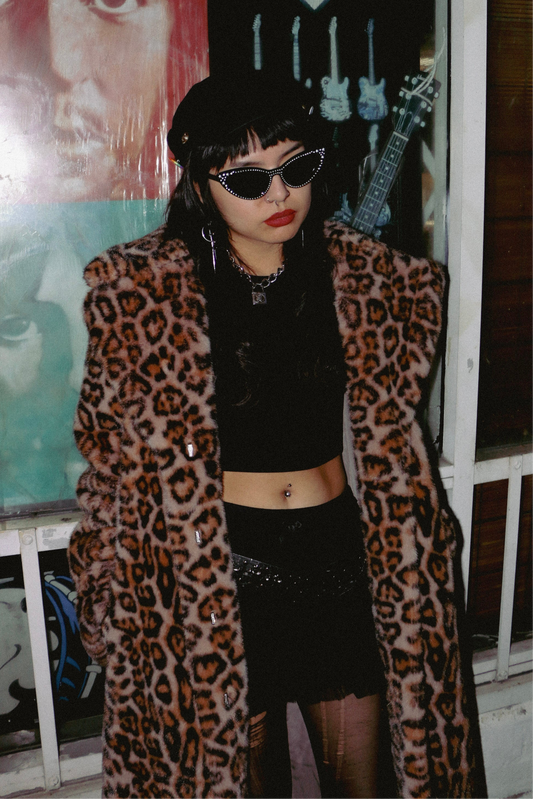Melanie Leopard Coat