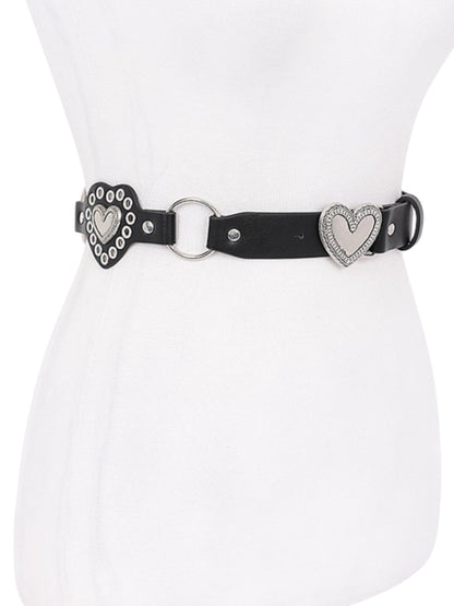 Heart Buckle Belt