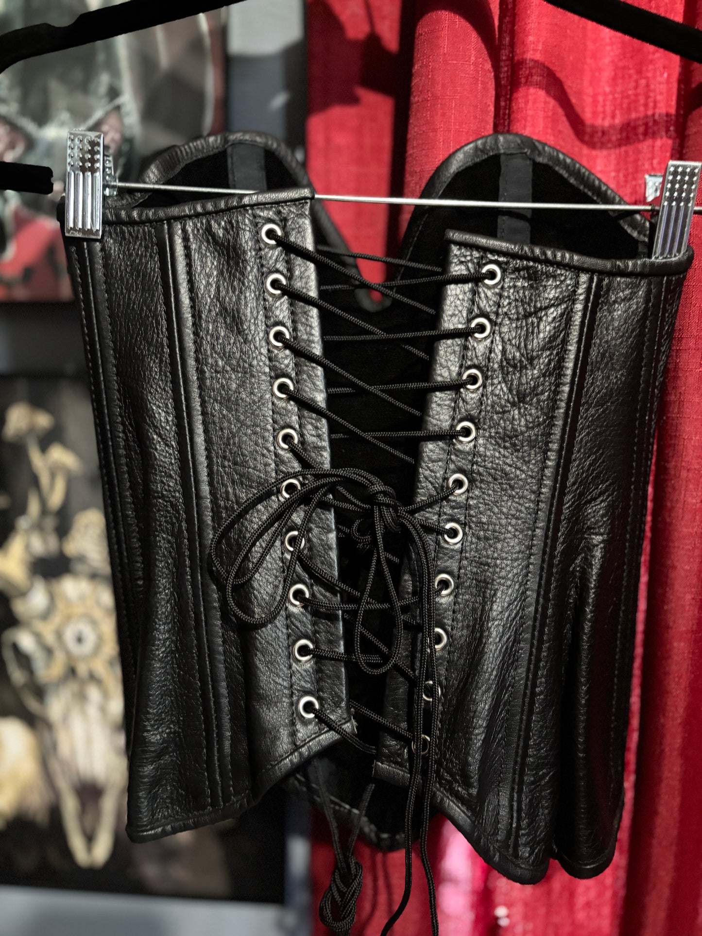 Stormy Leather Corset M