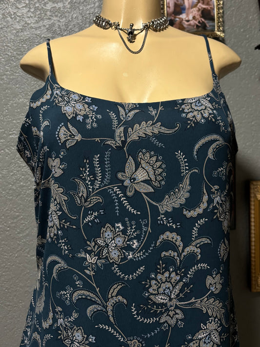 Blue Floral Dress 14