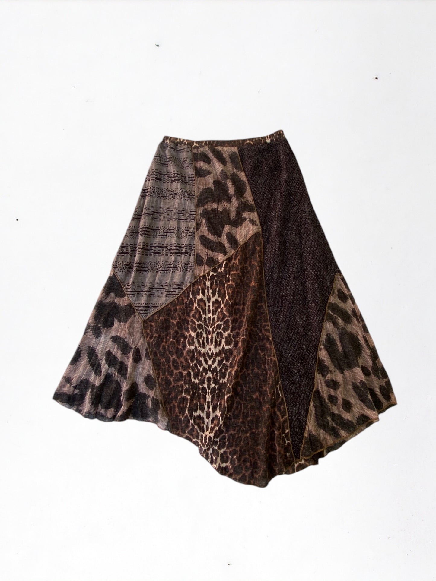 Adore Animal Print Skirt M