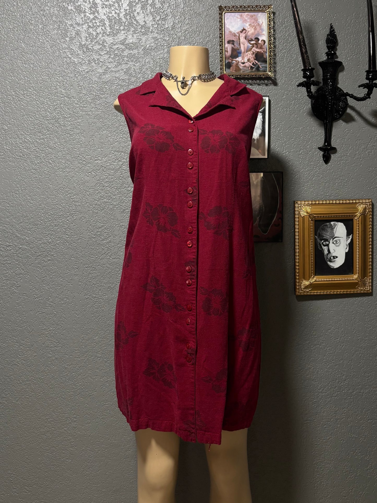 Button up Dress L