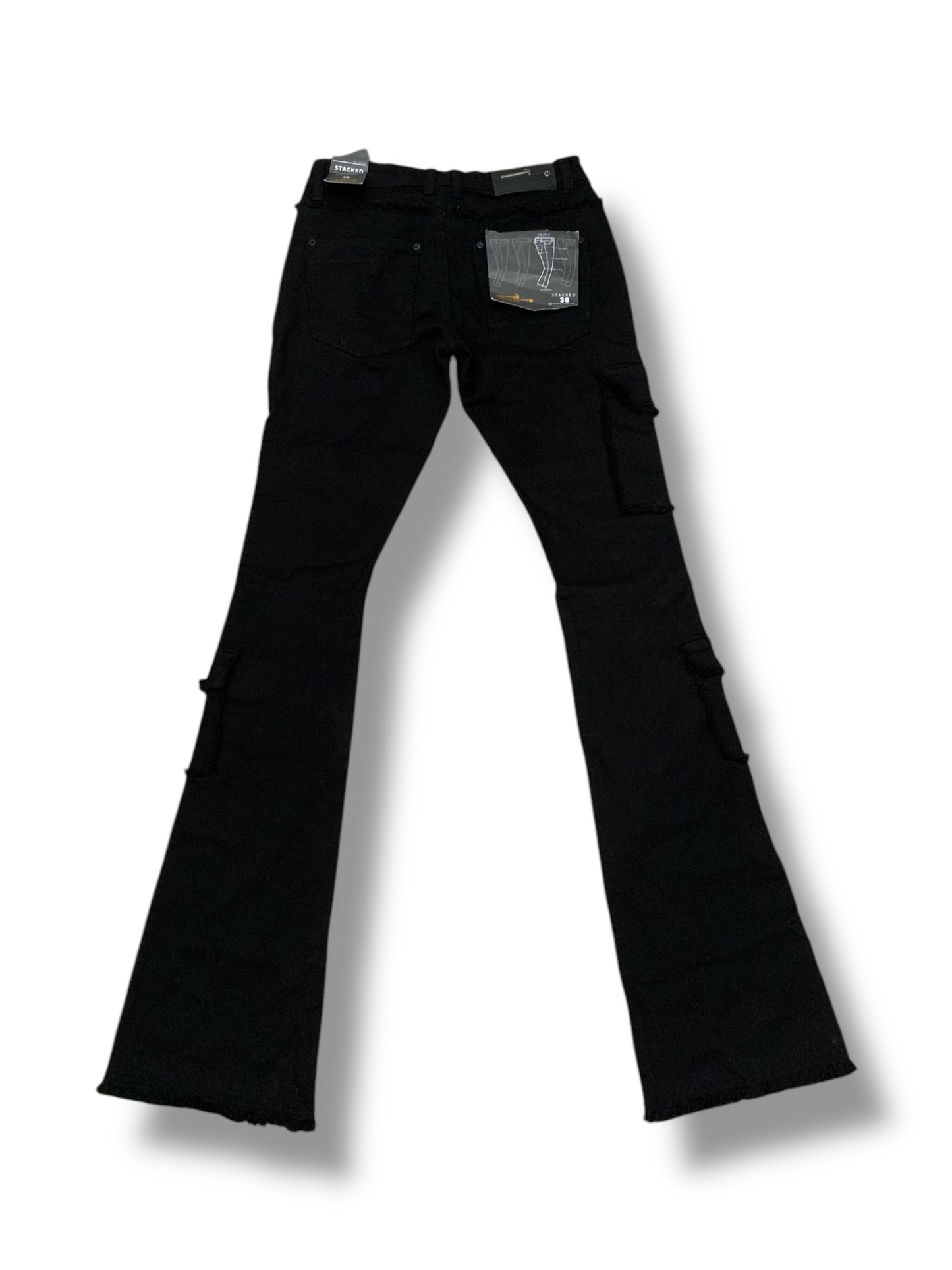 Black Flair Denim Pants Size 30