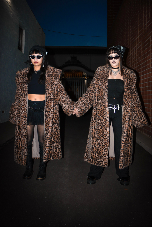 Melanie Leopard Coat
