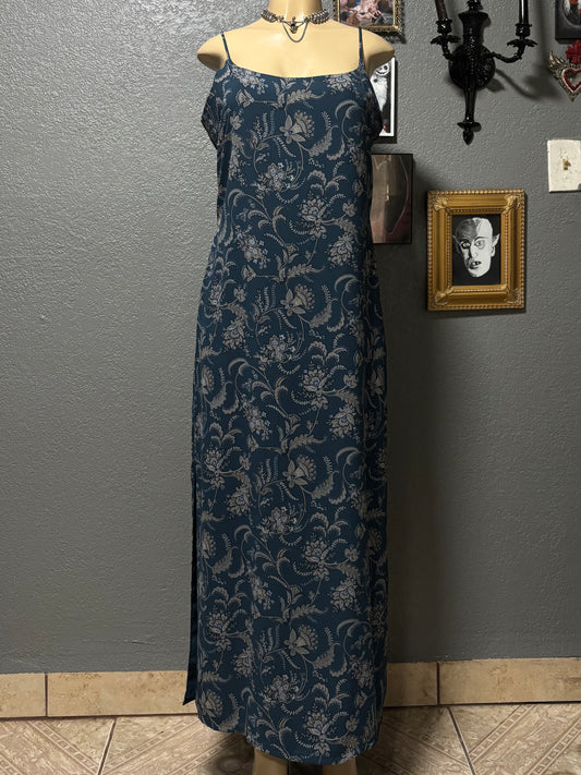 Blue Floral Dress 14
