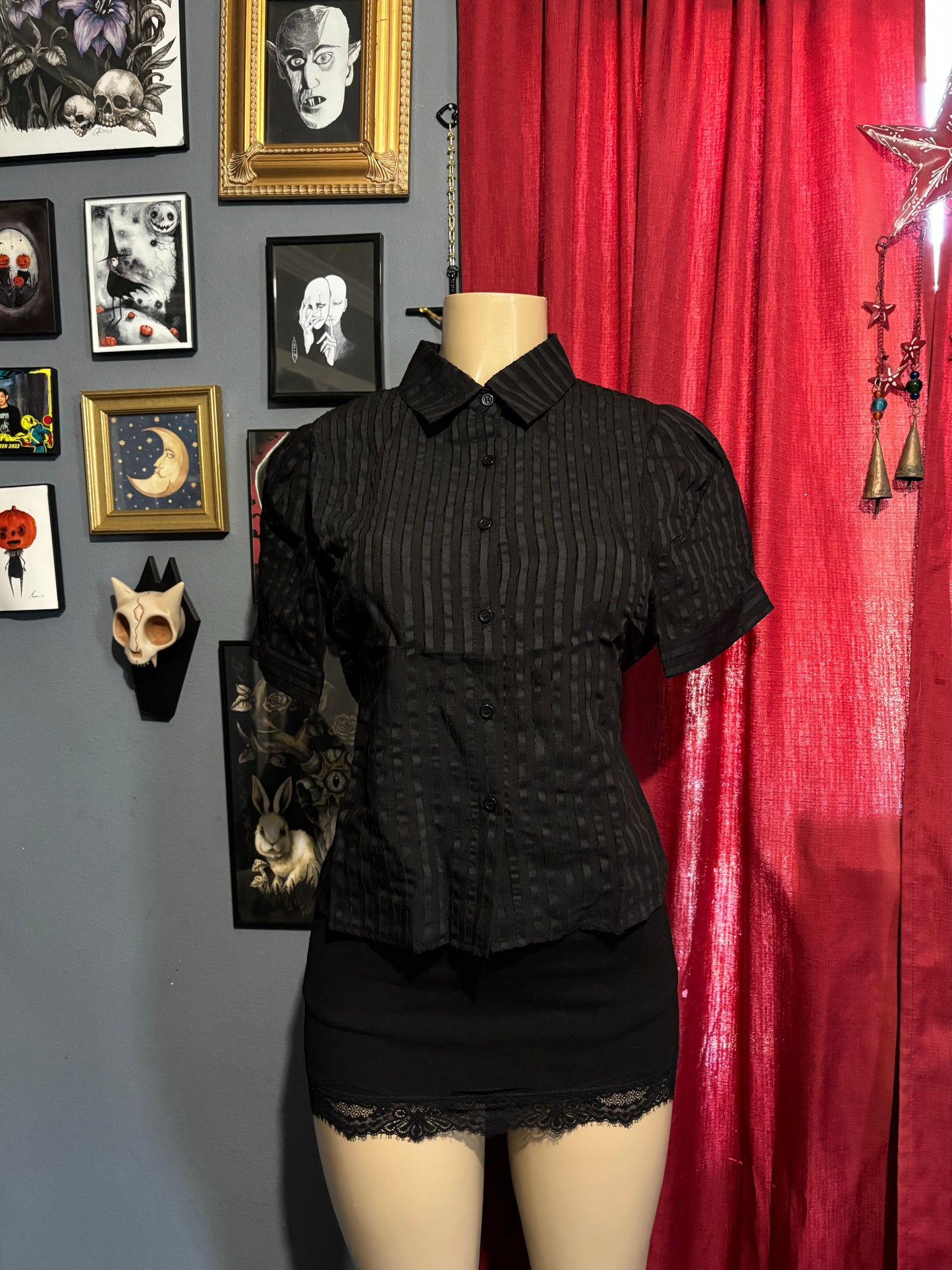 Leah Button Up