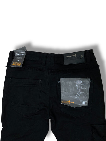 Black Flair Denim Pants Size 30