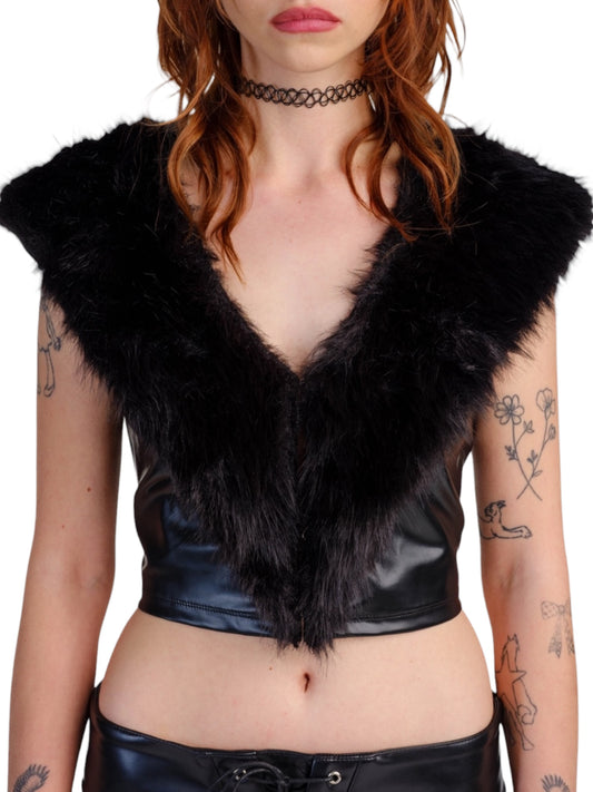 Lexi Faux Fur Vest