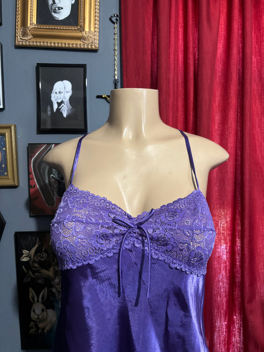 Purple Slip Dress M
