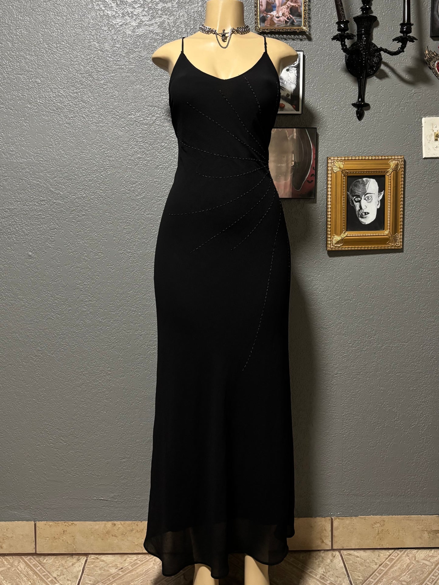 Black Maxi Dress S