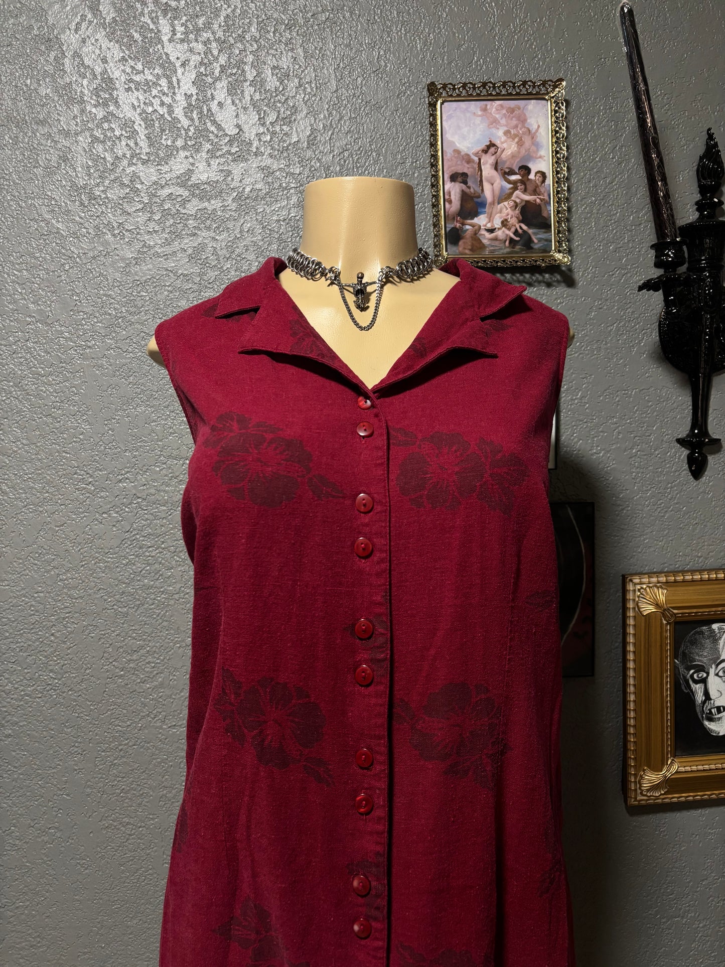 Button up Dress L