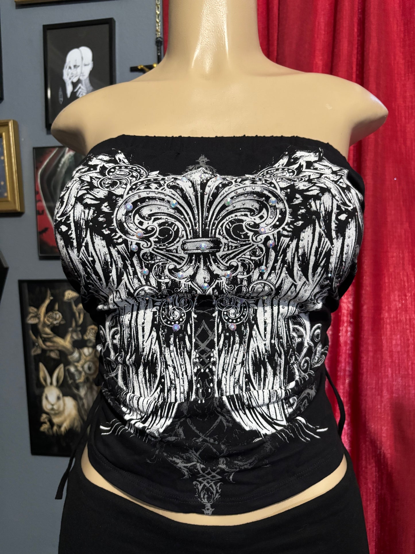 Ella Rhinestone Tube Top