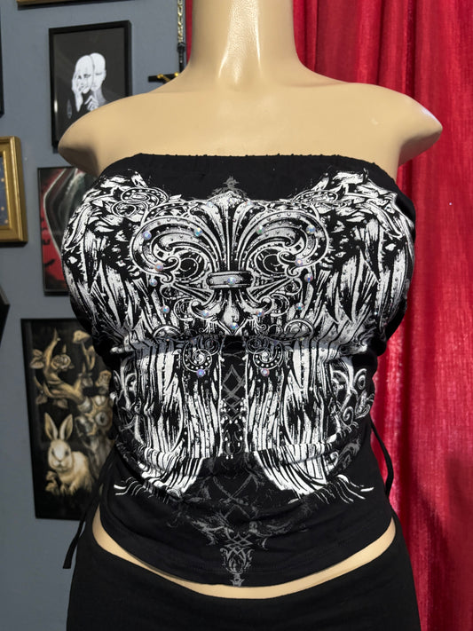 Ella Rhinestone Tube Top