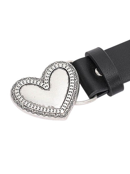 Heart Buckle Belt