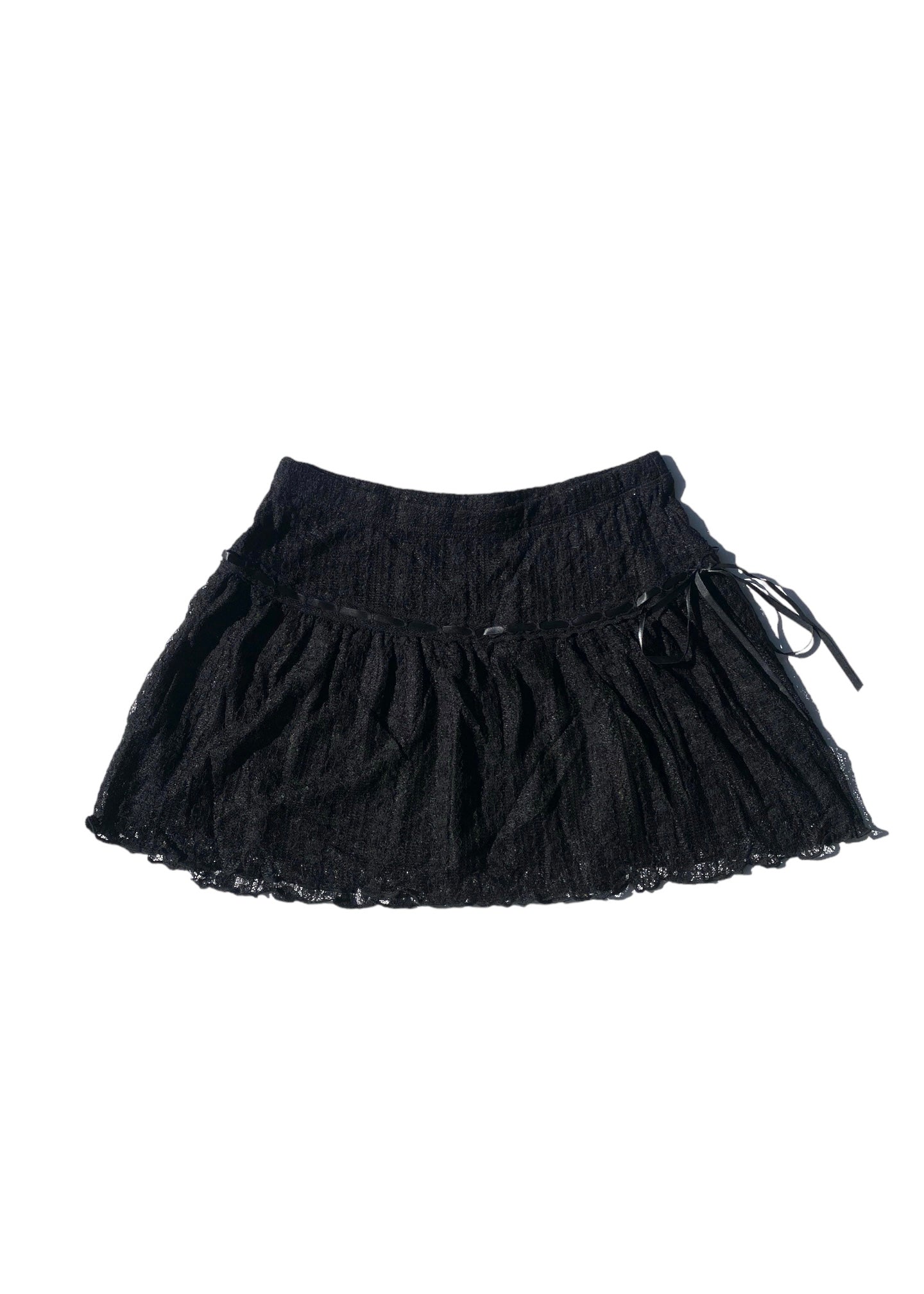 Pleated Mini Skirt