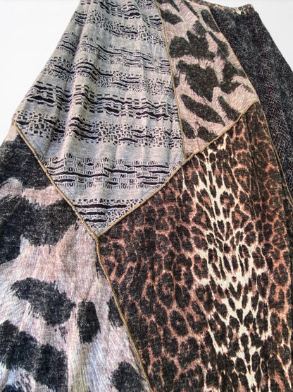 Adore Animal Print Skirt M