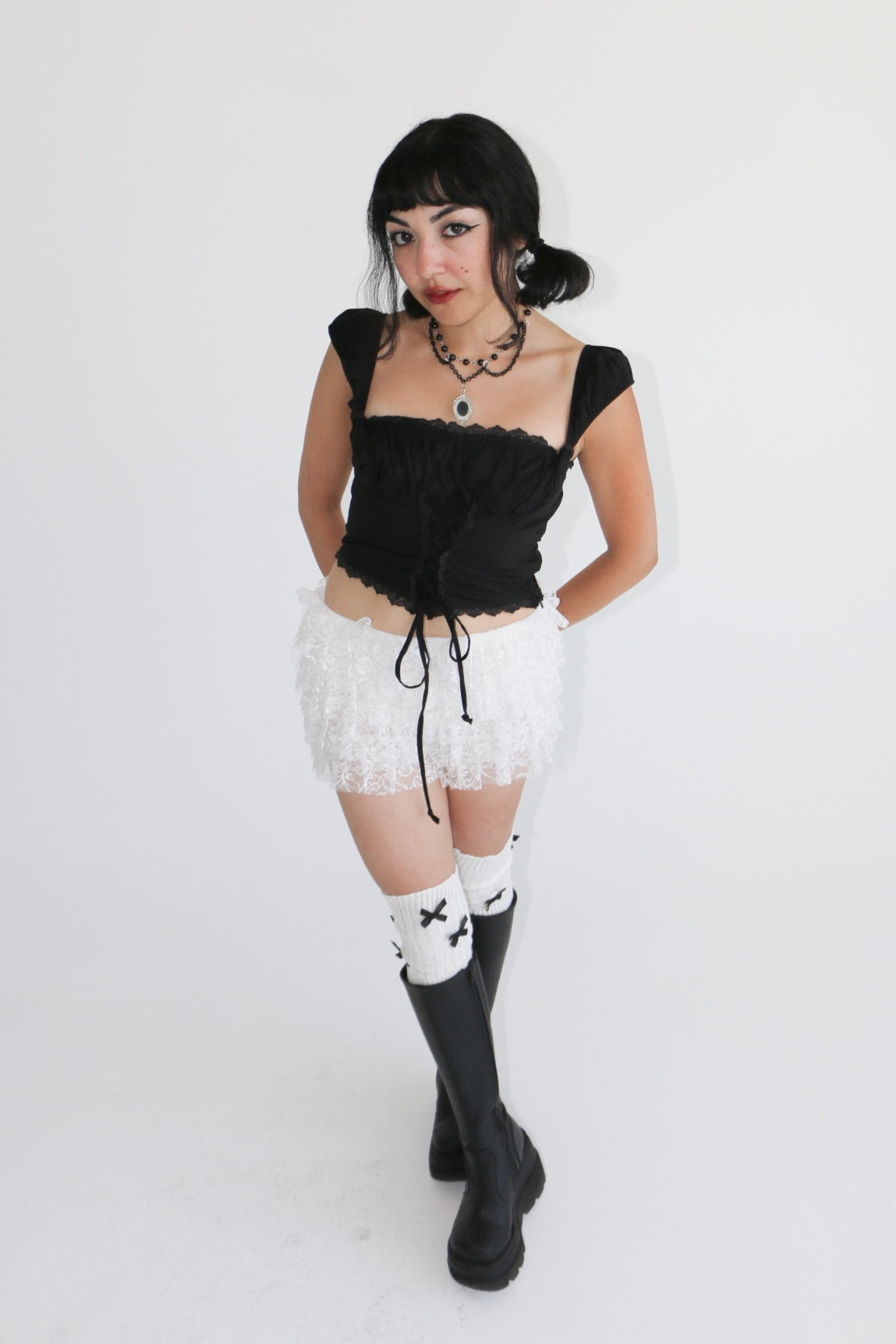 Ash Ruffle Bloomers