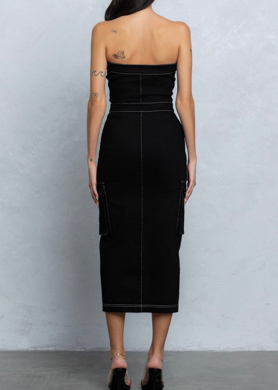 Cargo Midi Dress