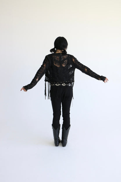 Clover Fringe jacket