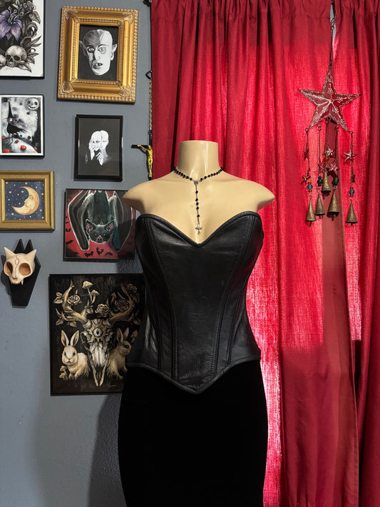 Stormy Leather Corset M