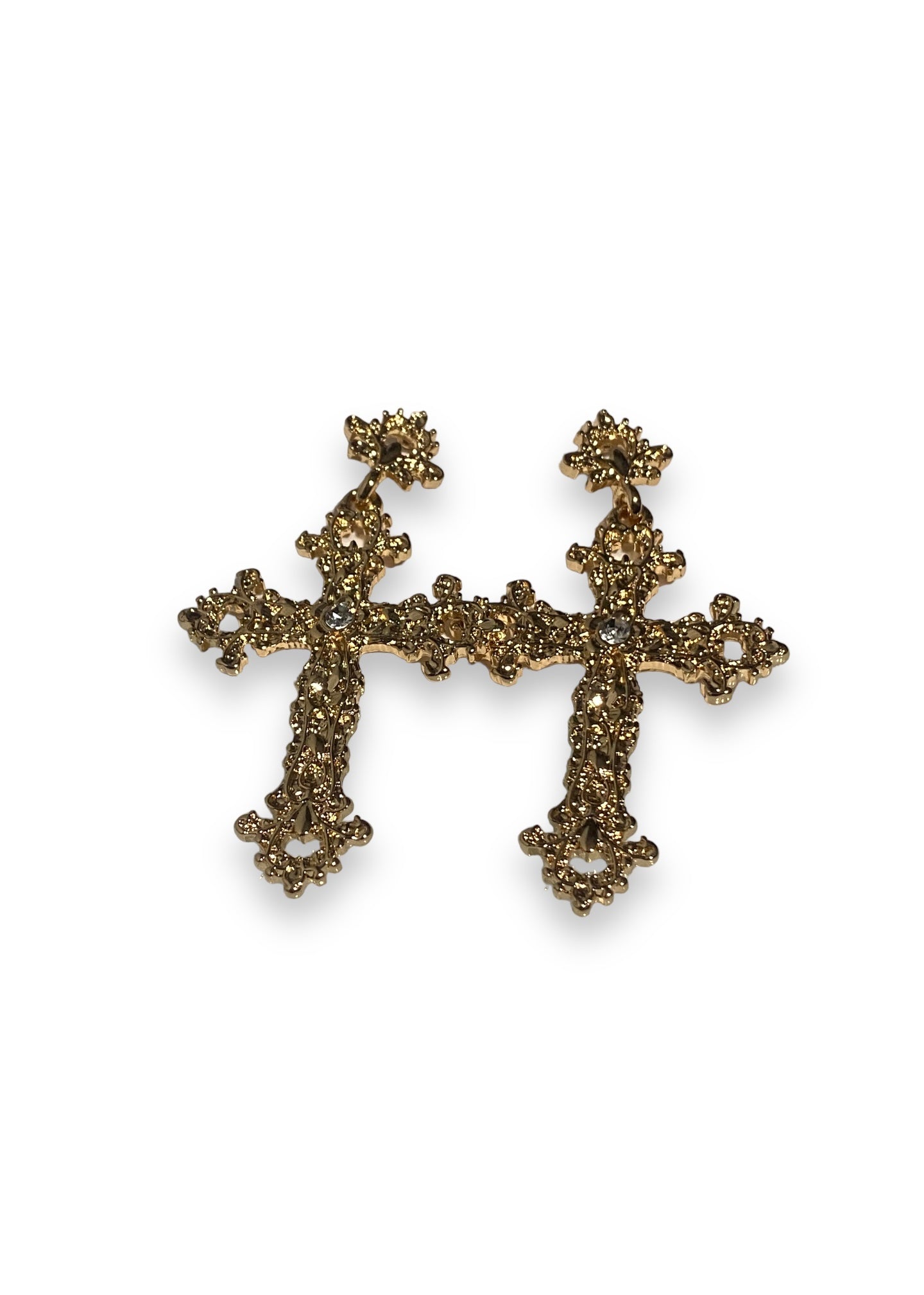 Cathedural Cross Earrings