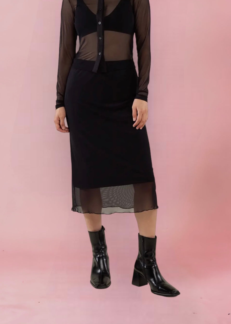 Bess Mesh Skirt