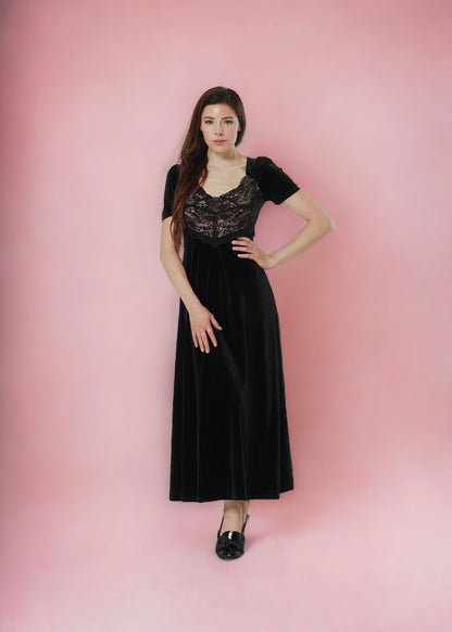 Francesca Velvet Dress