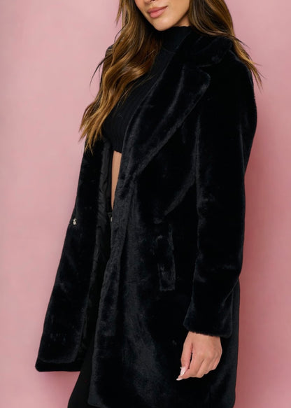 Helena Faux Fur Coat