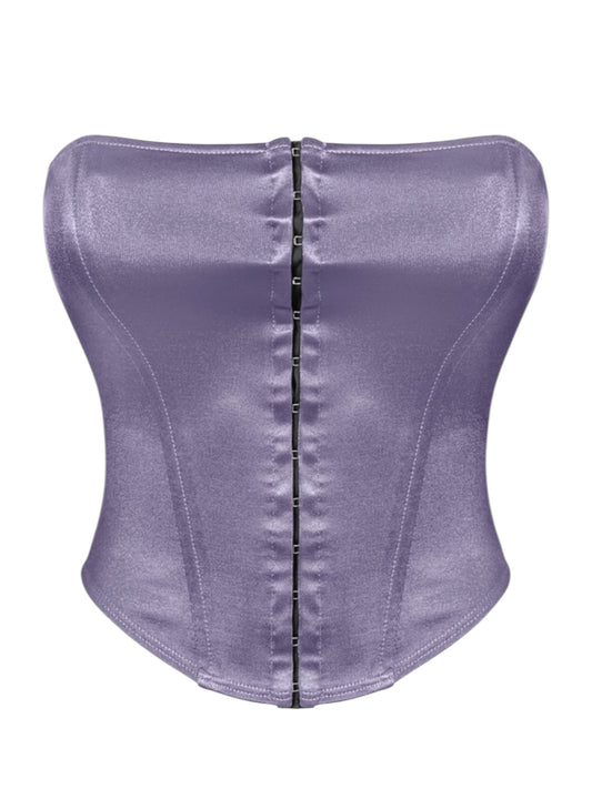 Amethyst Satin Top