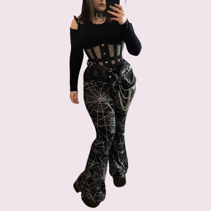 Spider Web Leggings