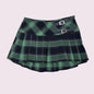 Plaid Mini Skirt Small